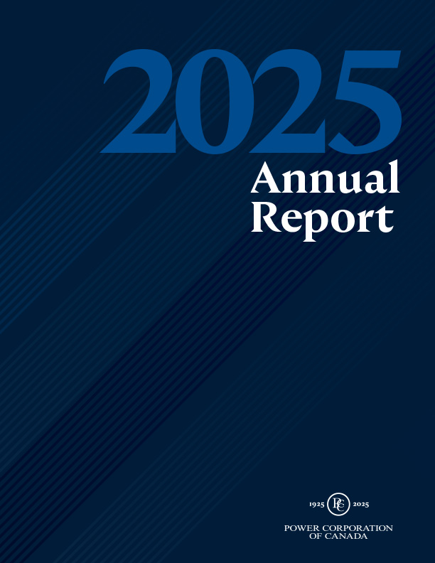 Couverture du rapport annuel 2025 de Power Corporation du Canada