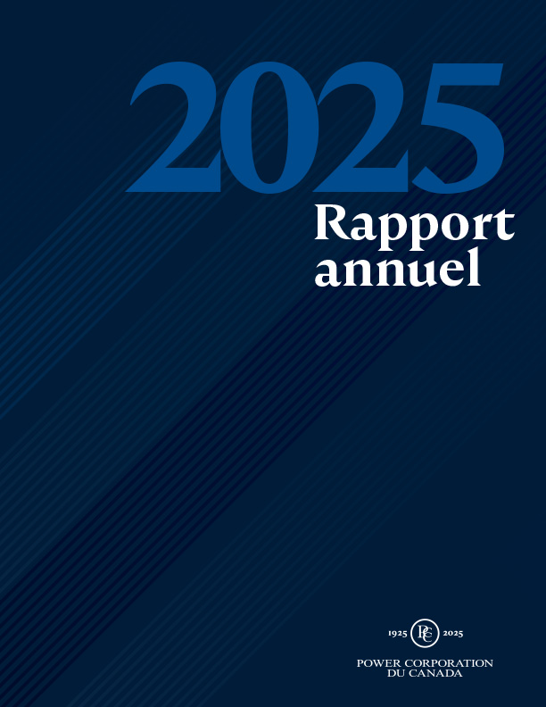 Power Corporation of Canada's 2025 annual cover
